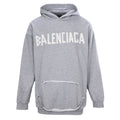 Balenciaga Logo Long-Sleeve Top - Black - front view