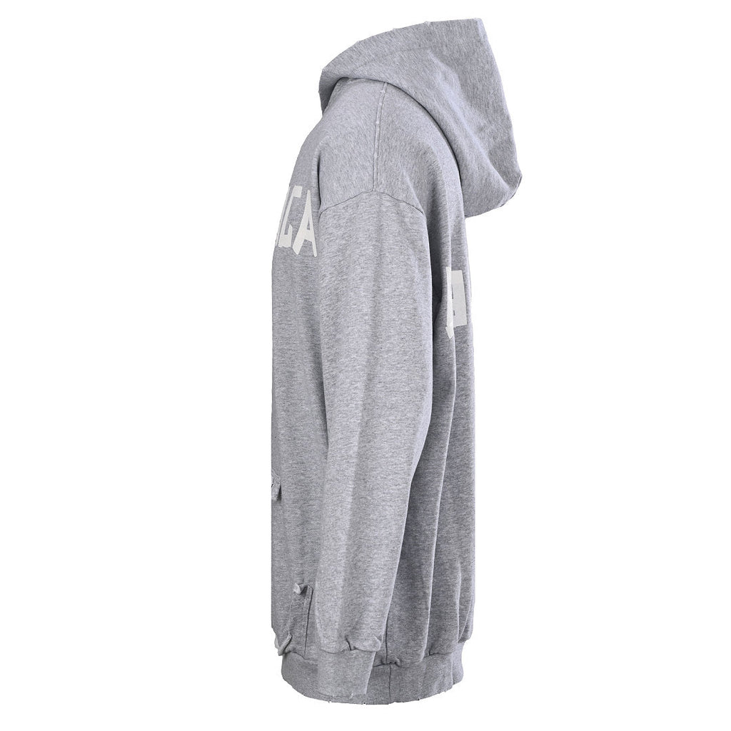 Balenciaga Logo Long-Sleeve Top - Black - back view