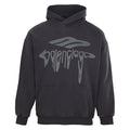 Balenciaga Logo Long-Sleeve Top - Black - front view