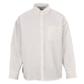 Balenciaga Logo Long-Sleeve Top - Black - front view
