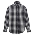 Balenciaga Logo Long-Sleeve Top - Black - front view