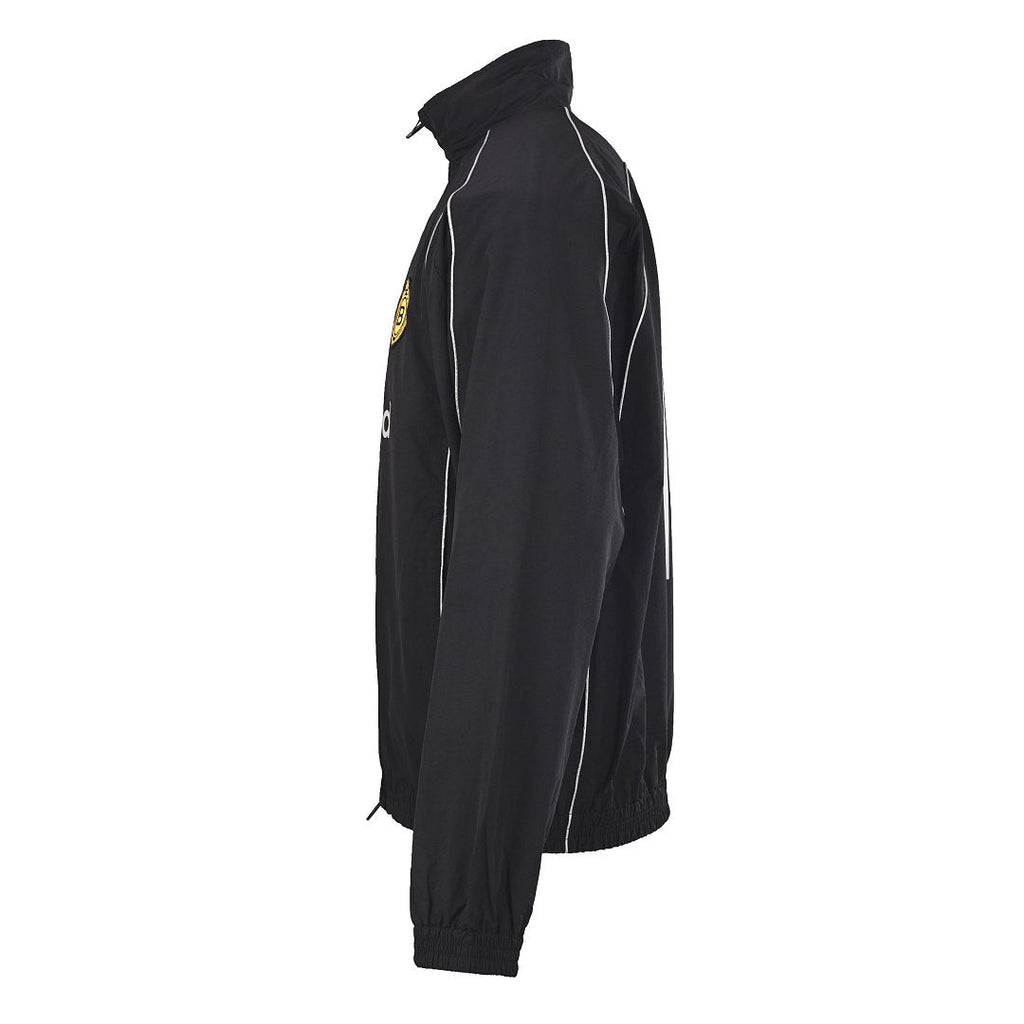 Balenciaga Logo Long-Sleeve Top - Black - back view