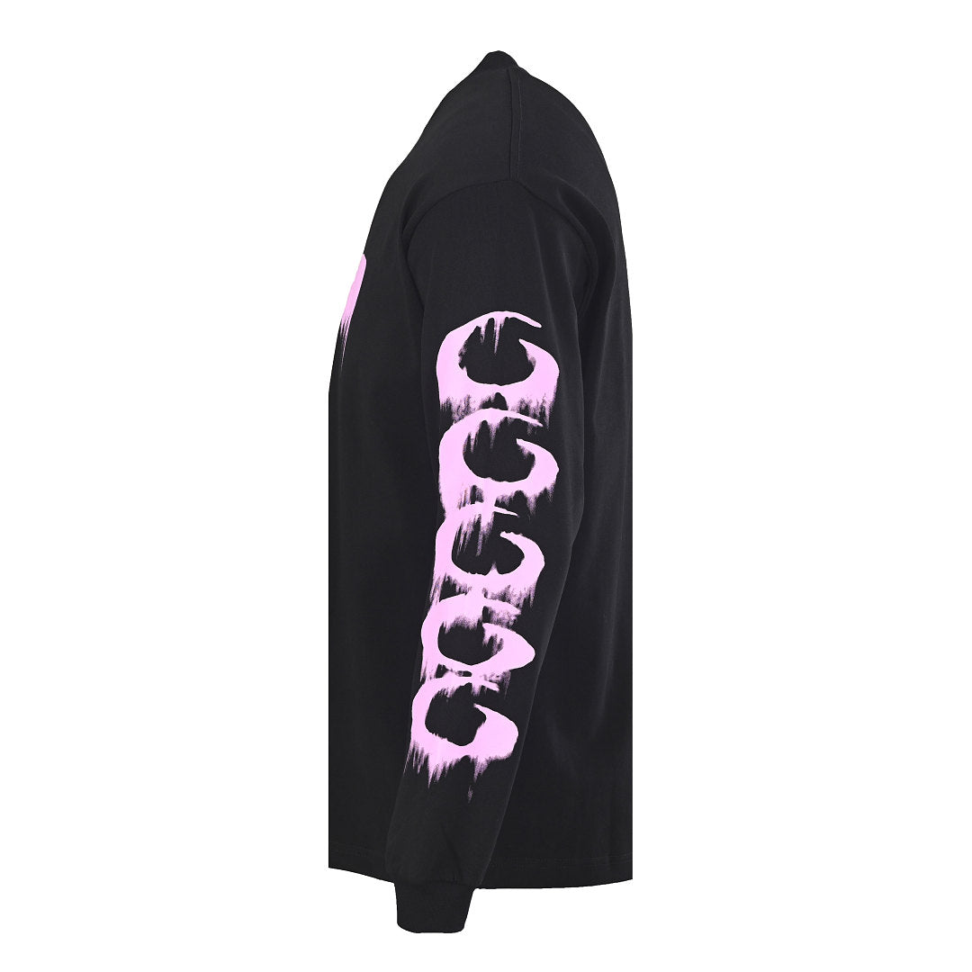 Balenciaga Logo Pants - Black - back view