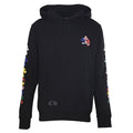 Chrome Hearts Multicolor Cross Pullover Hoodie - Black - front view