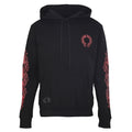 Chrome Hearts Script Horseshoe Pullover Hoodie - Black - front view