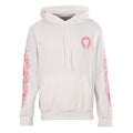 Chrome Hearts Script Horseshoe Pullover Hoodie - White - front view