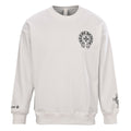 Chrome Hearts Chest Horseshoe Crewneck Sweatshirt - White - front view