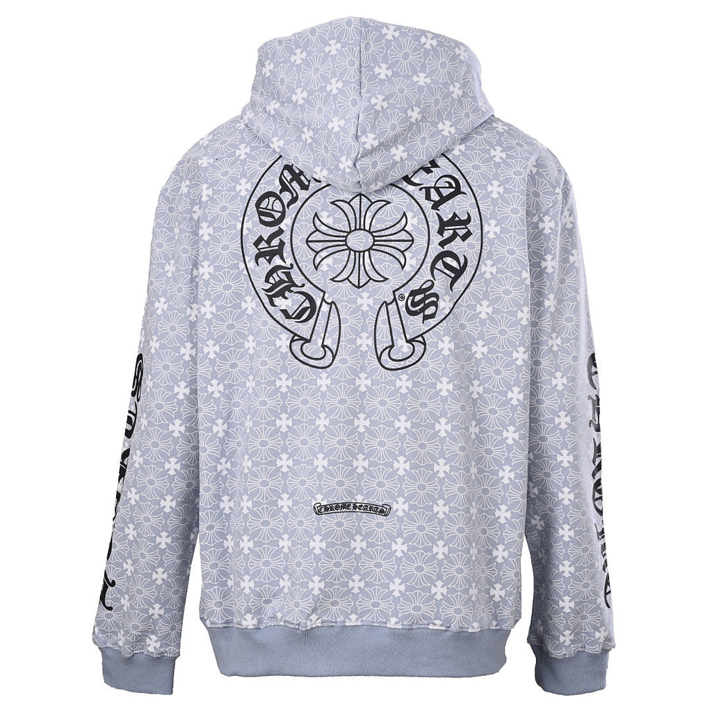 Chrome Hearts Multicolor Cross Long-Sleeve T-Shirt - Black - back view