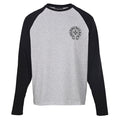 Chrome Hearts Front and Back Horseshoe Long-Sleeve T-Shirt - Gray and Black - front view