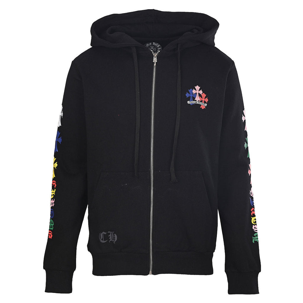 Chrome Hearts All-Over Cross Jacket - Black - front view