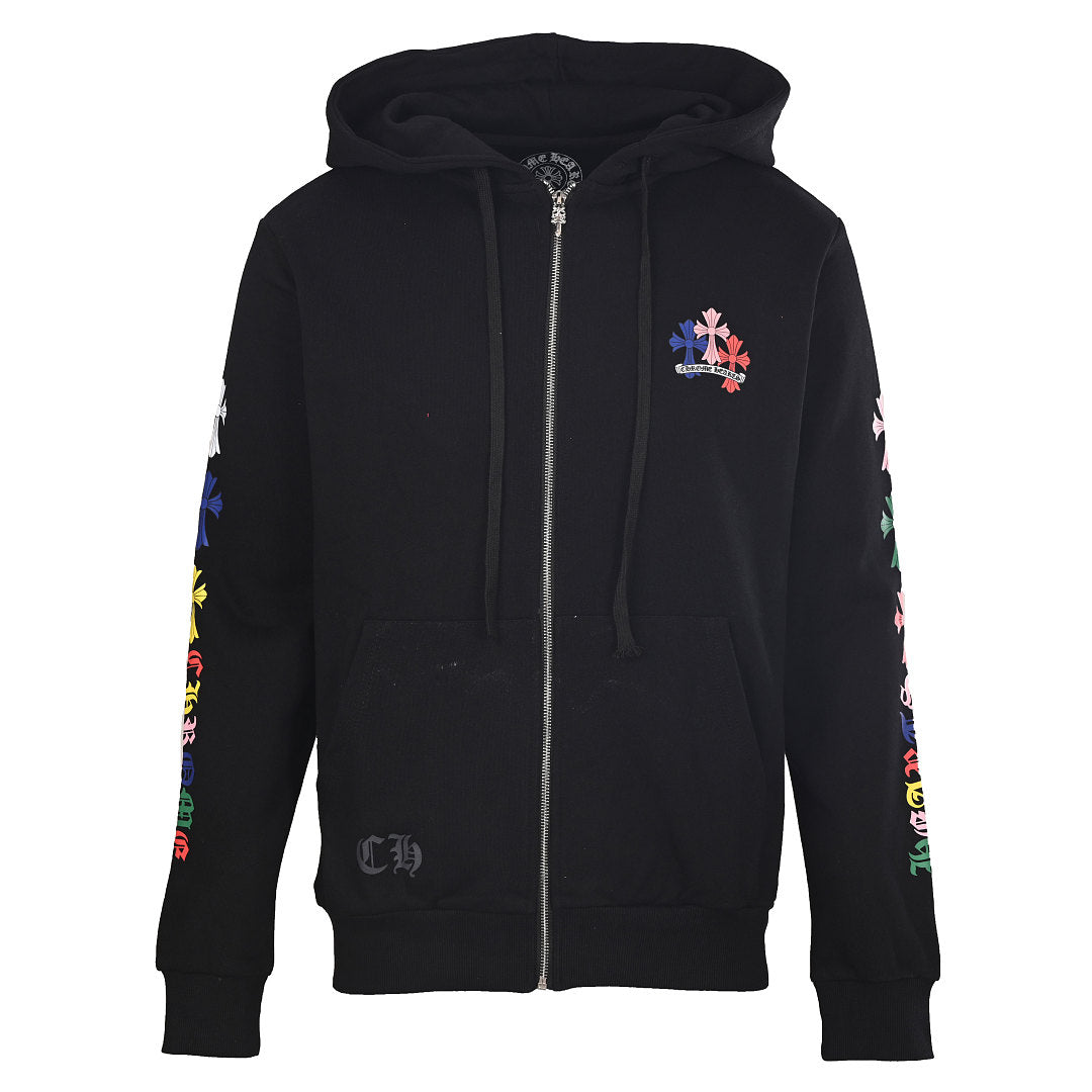 Chrome Hearts All-Over Cross Jacket - Black - front view