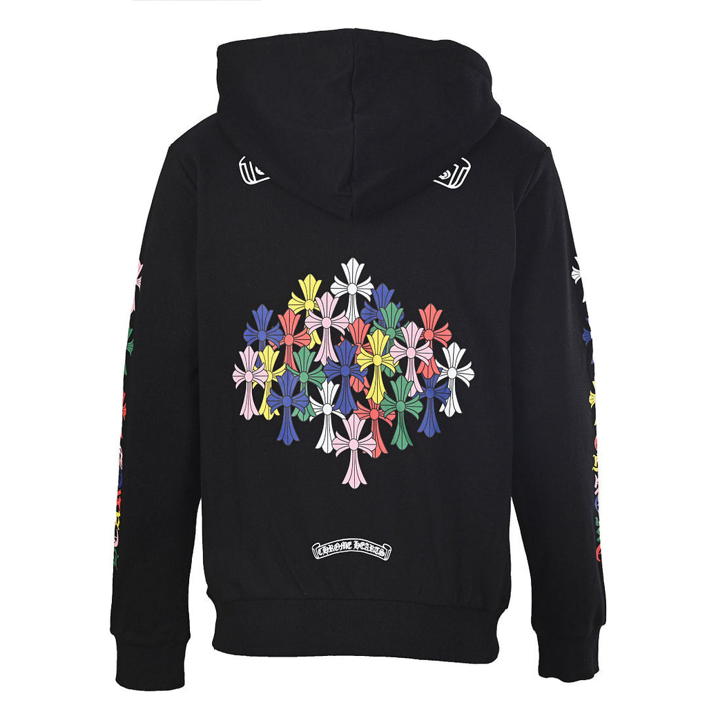 Chrome Hearts All-Over Cross Jacket - Black - back view