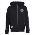 Chrome Hearts Cuff Script Jacket - Black - front view