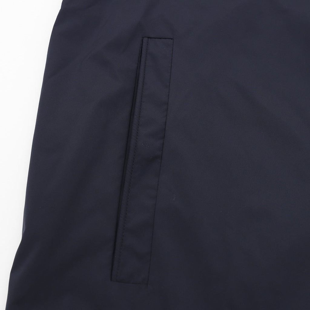 Moncler Sassiere Hood Print Logo Hooded Zip Jacket – Men’s, Navy Blue
