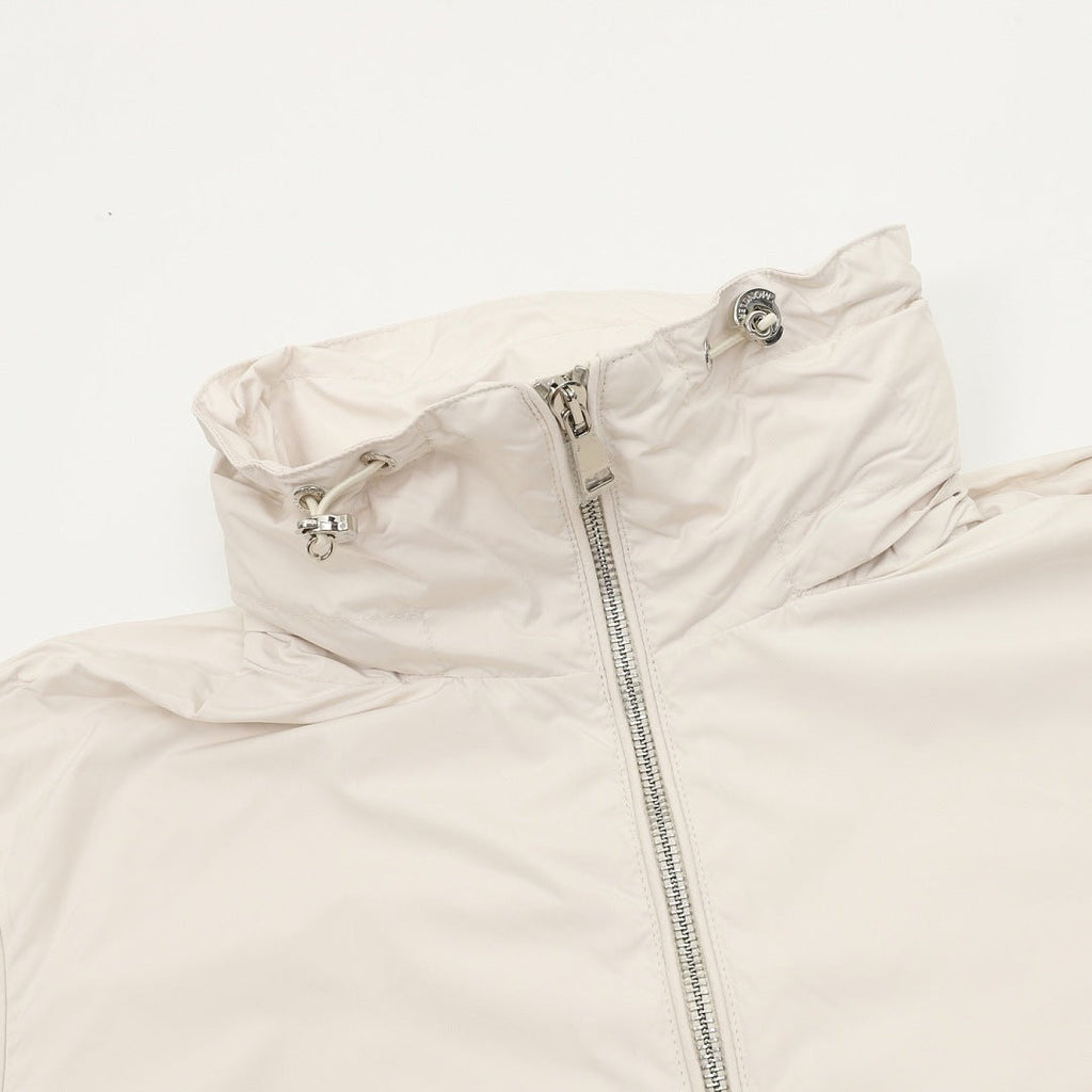 Moncler Enette Hooded Short Zip Jacket – Unisex, Cream
