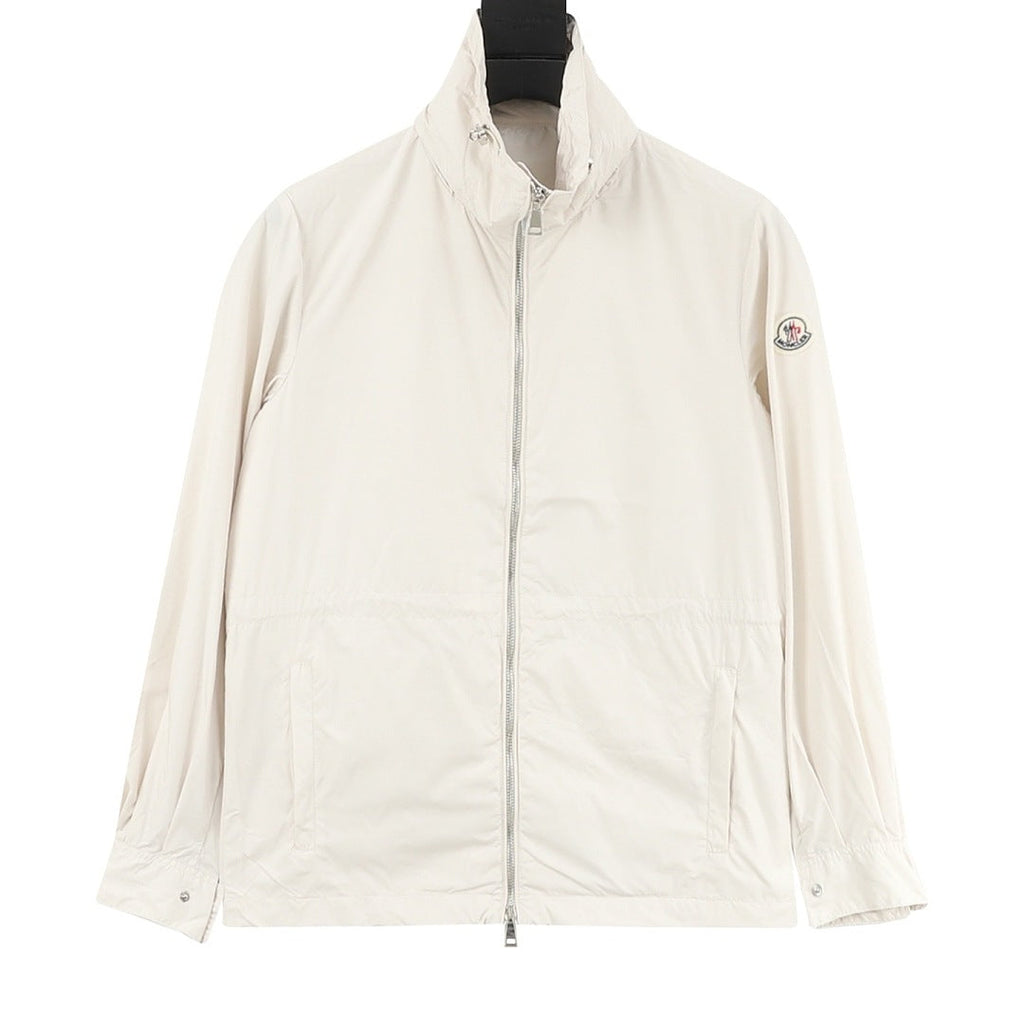 Moncler Enette Hooded Short Zip Jacket – Unisex, Cream