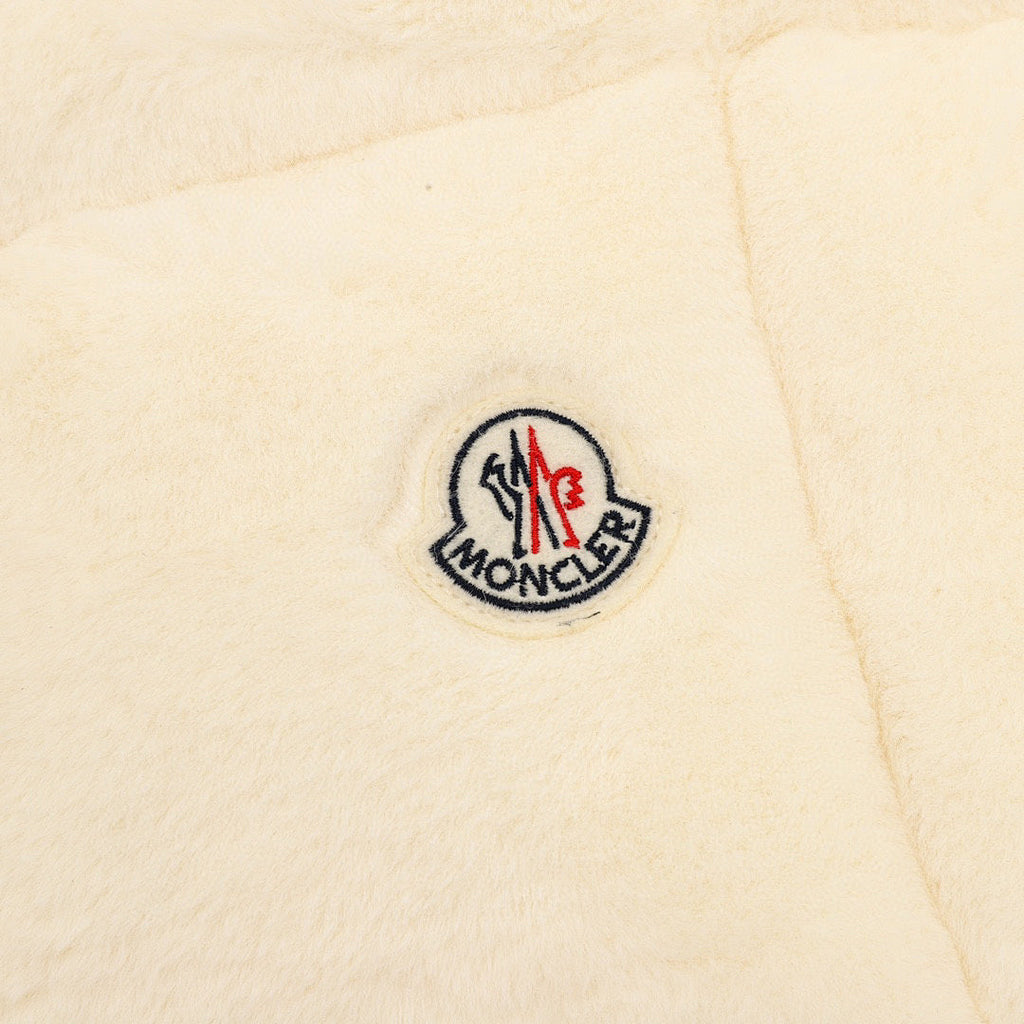 Moncler Arques Women's Box-Quilted Down Vest - Ivory - detail 2