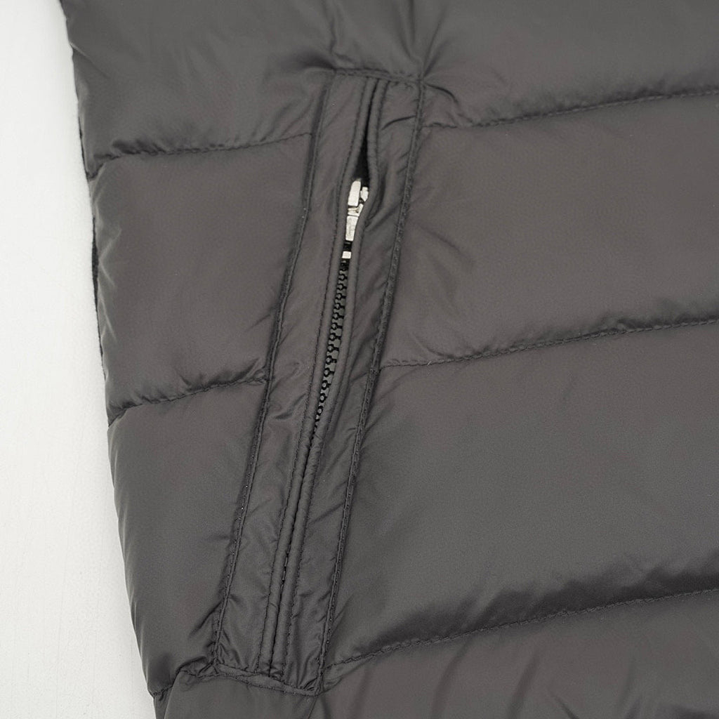 Moncler Hooded Quilted-Front Zip Cardigan - Black - detail 2