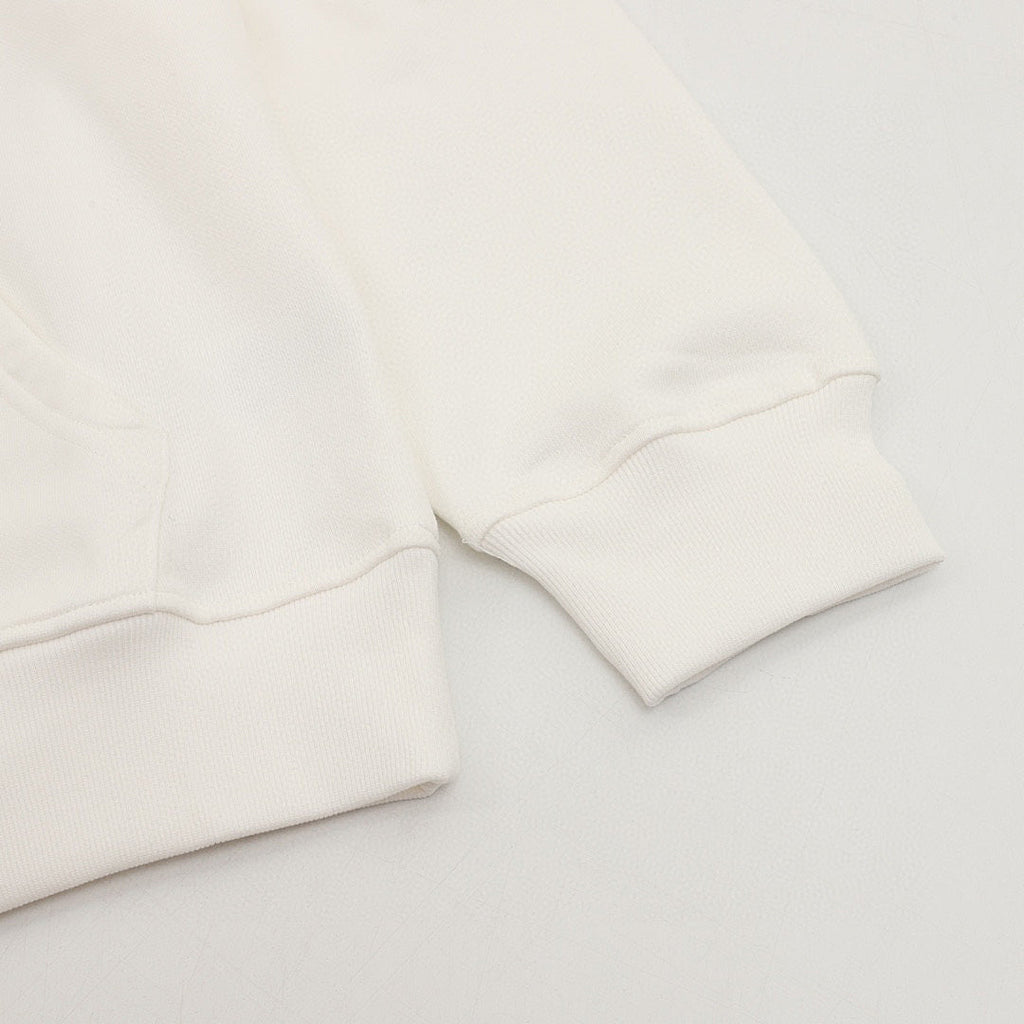 Moncler Chest-Logo Pullover Hoodie - Ivory - detail 3