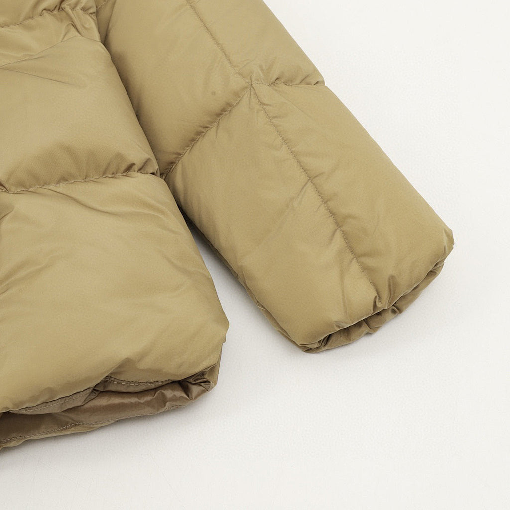 Moncler Agneux Women's Fitted Hooded Down Jacket - Olive - detail 2