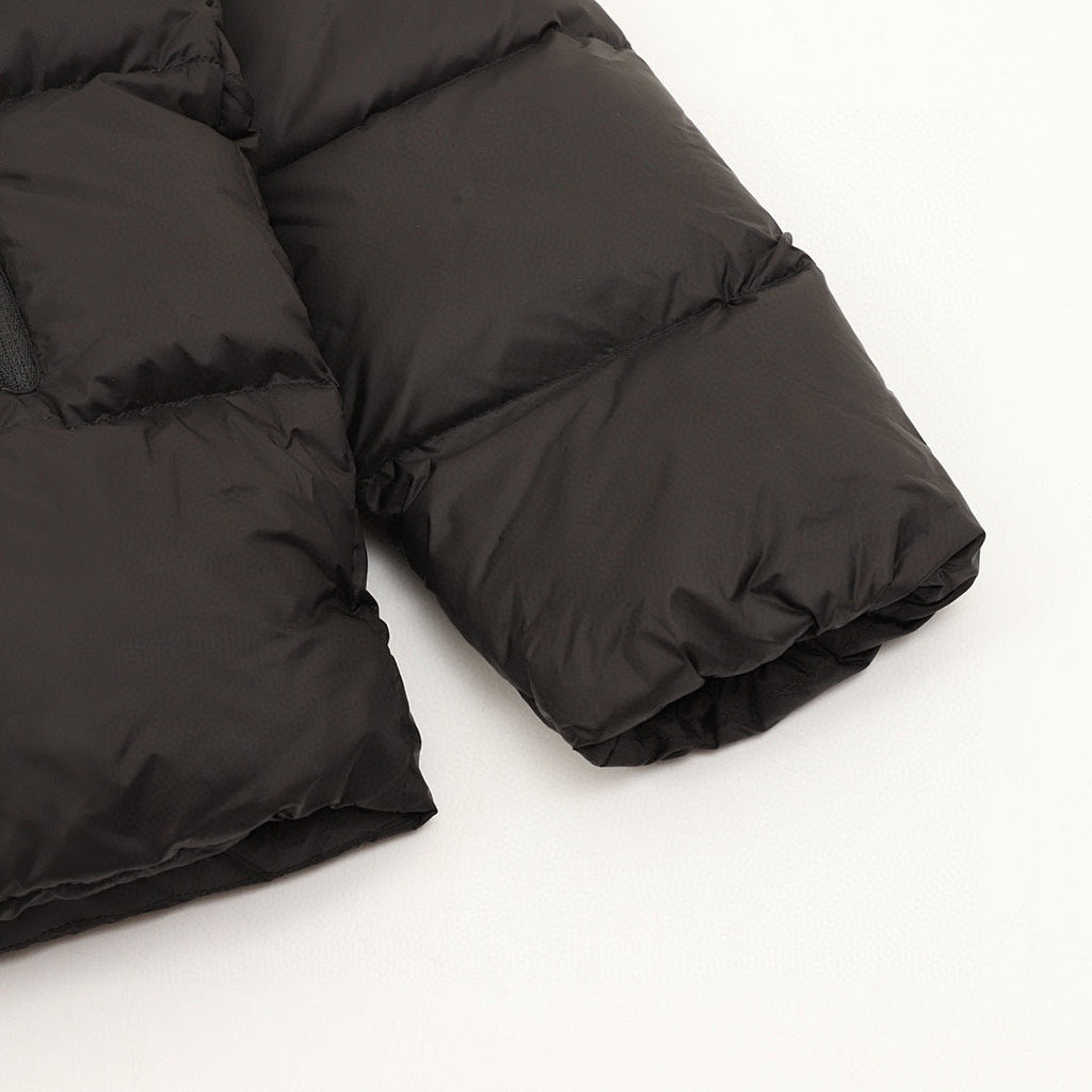 Moncler Matte Stand-Collar Down Jacket - Black - detail 2