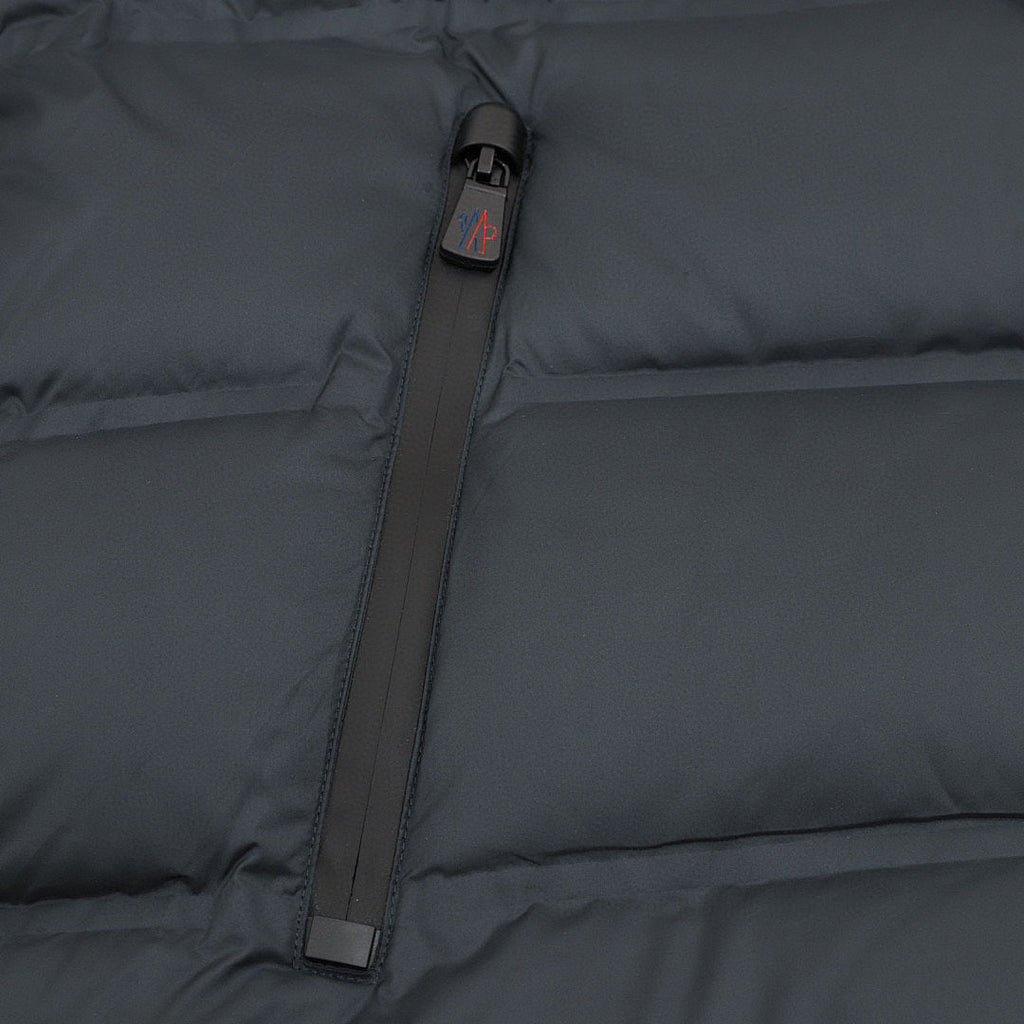 Moncler Hooded Down Jacket with Inner Cuffs - Charcoal - detail 3