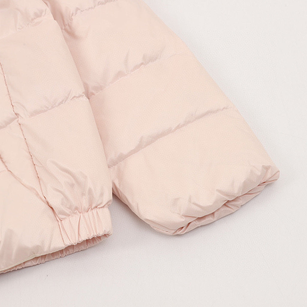 Moncler Andro Women's Short Hooded Down Jacket - Blush Pink - detail 3