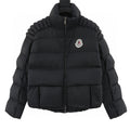 Moncler Raxxy 3D-Quilted Down Jacket - Black - front view