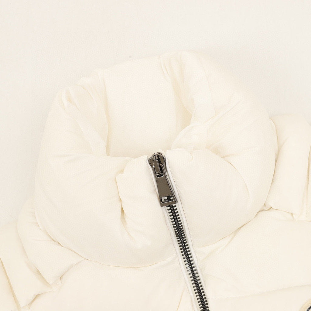 Moncler Raxxy 3D-Quilted Down Jacket - Ivory - detail 1