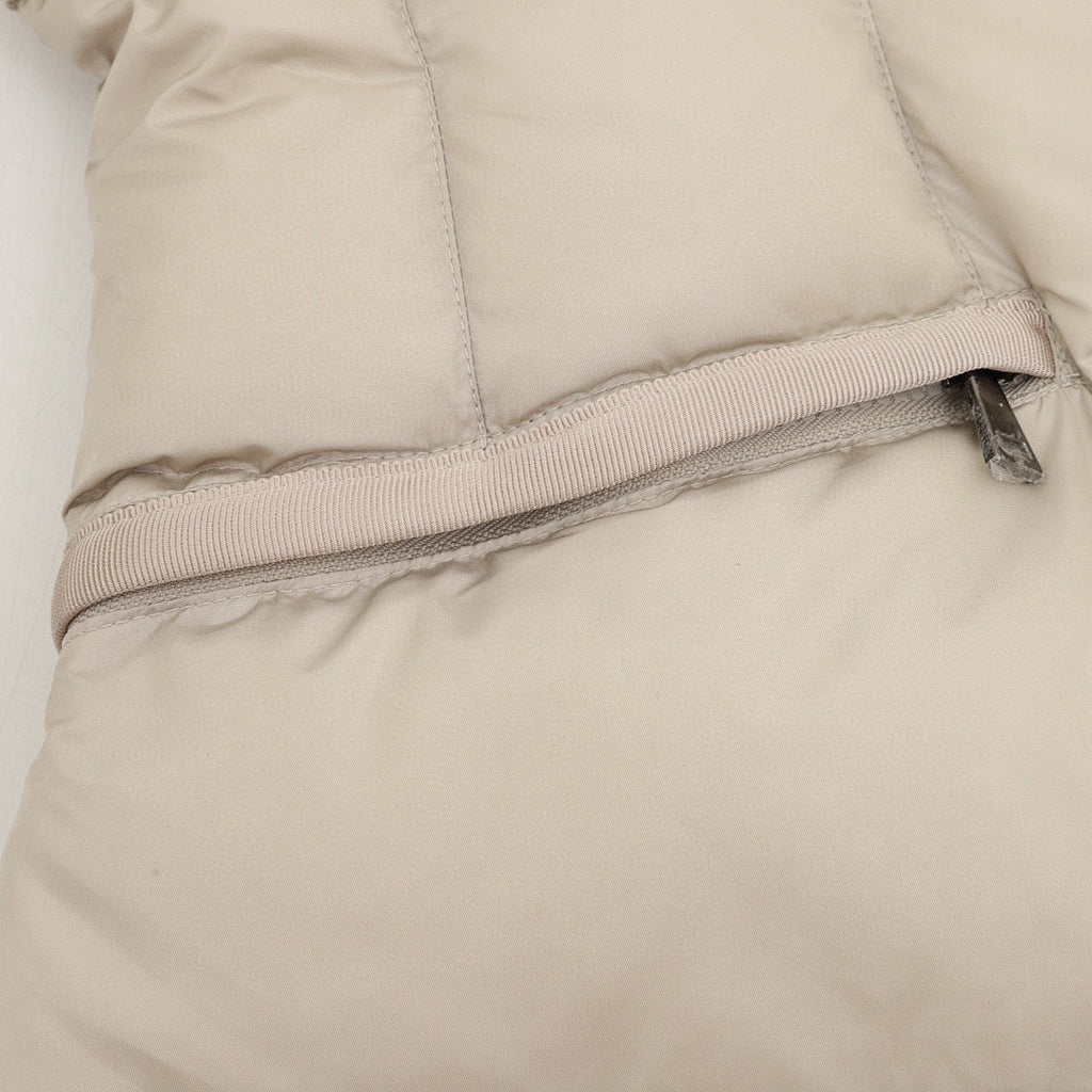 Moncler Avoce Women's Fitted Hooded Down Jacket - Taupe - detail 3