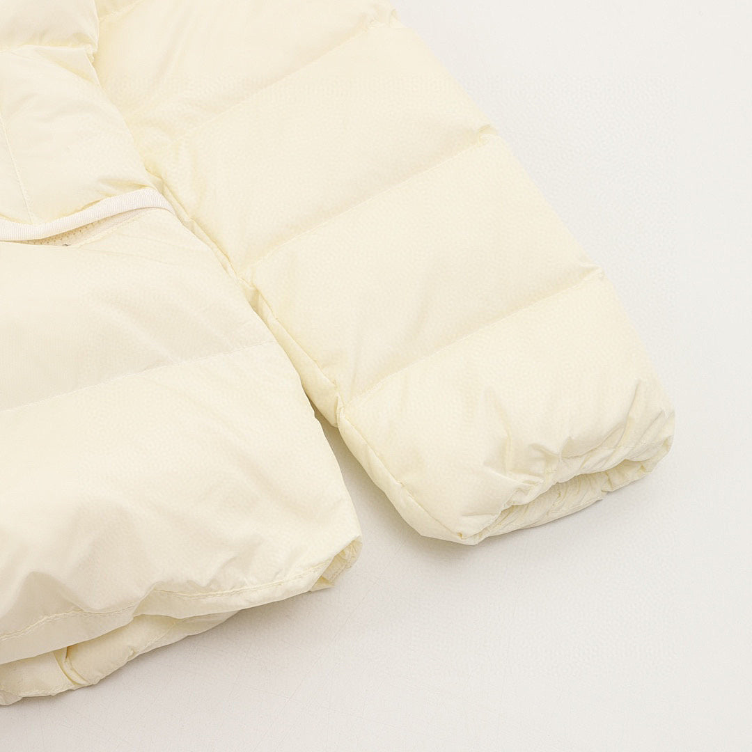 Moncler Avoce Women's Fitted Hooded Down Jacket - Ivory - detail 2