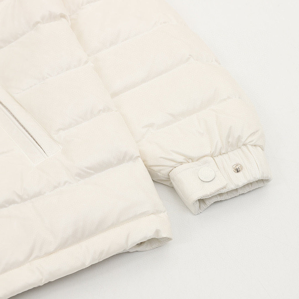 Moncler Maya Lightweight Hooded Down Jacket - Ivory - detail 2
