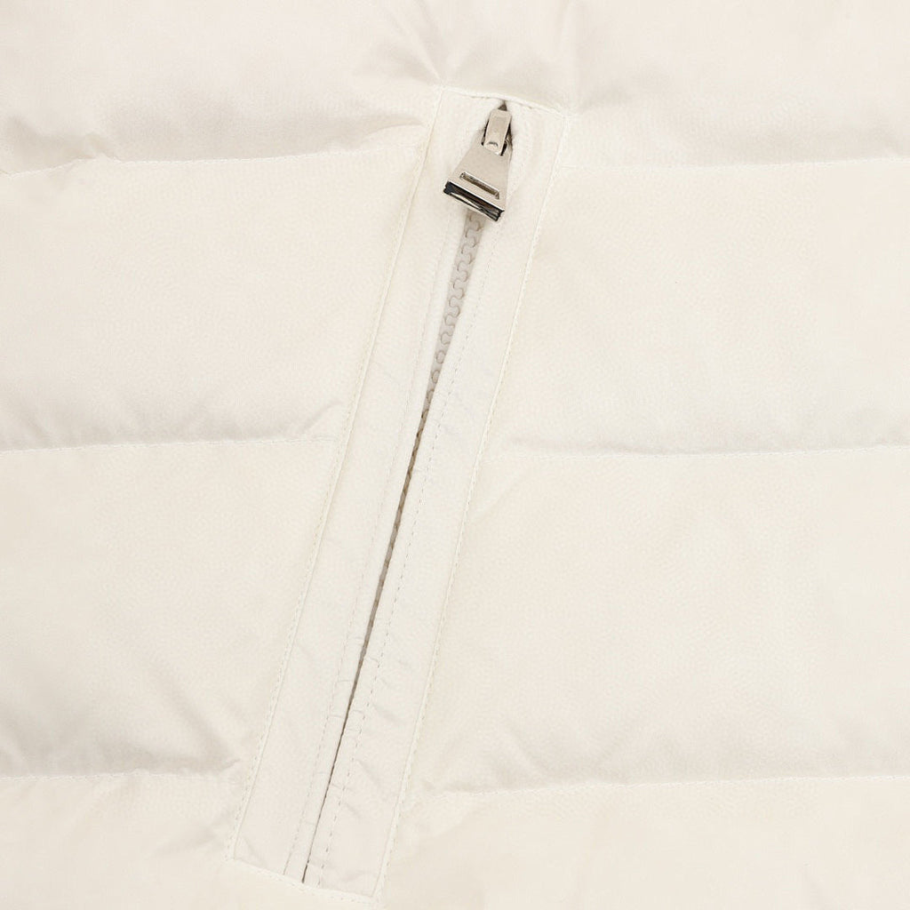 Moncler Maya Lightweight Hooded Down Jacket - Ivory - detail 3