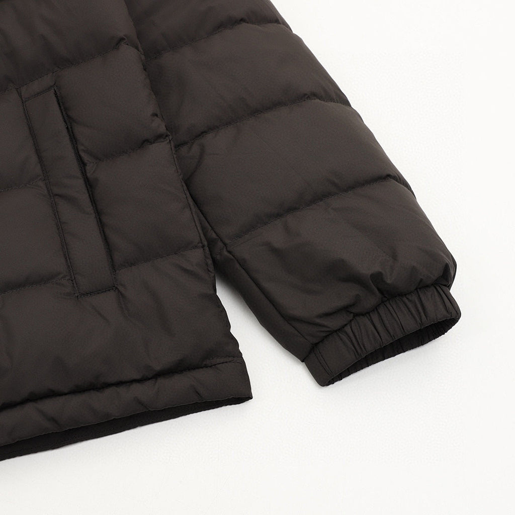 Moncler Adjustable-Hood Quilted Down Jacket - Black - detail 2