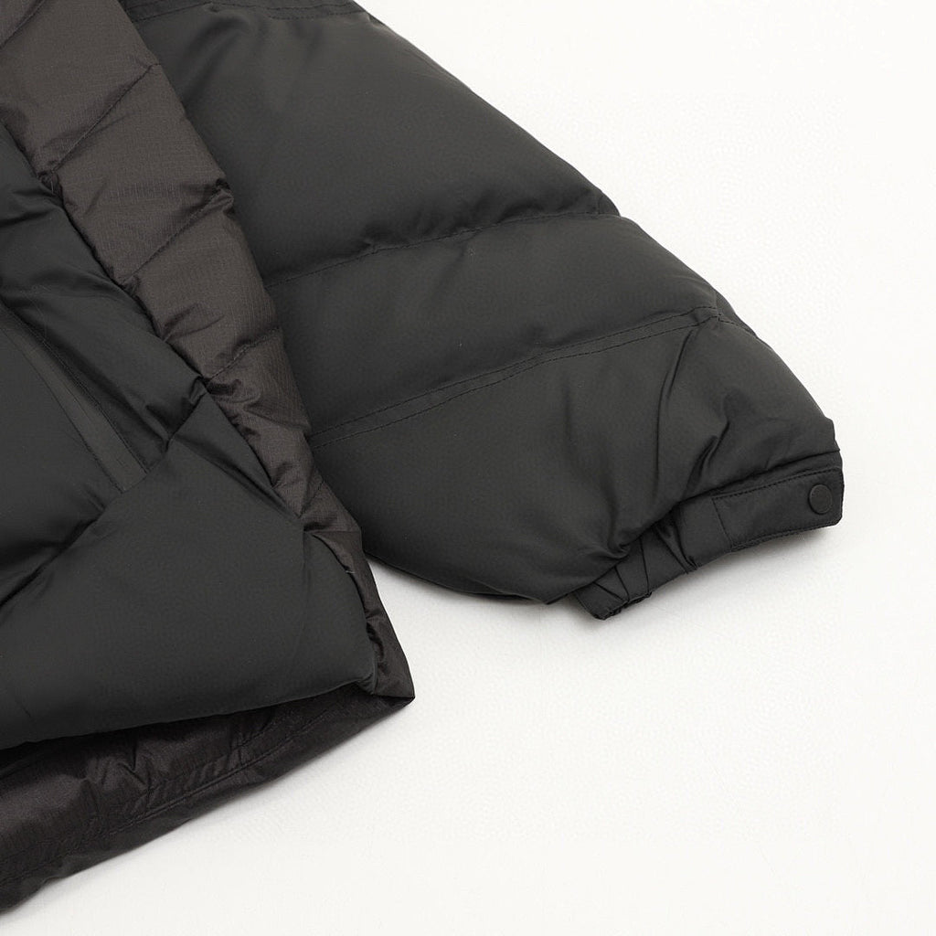 Moncler High-Neck Hooded Down Jacket - Black - detail 2