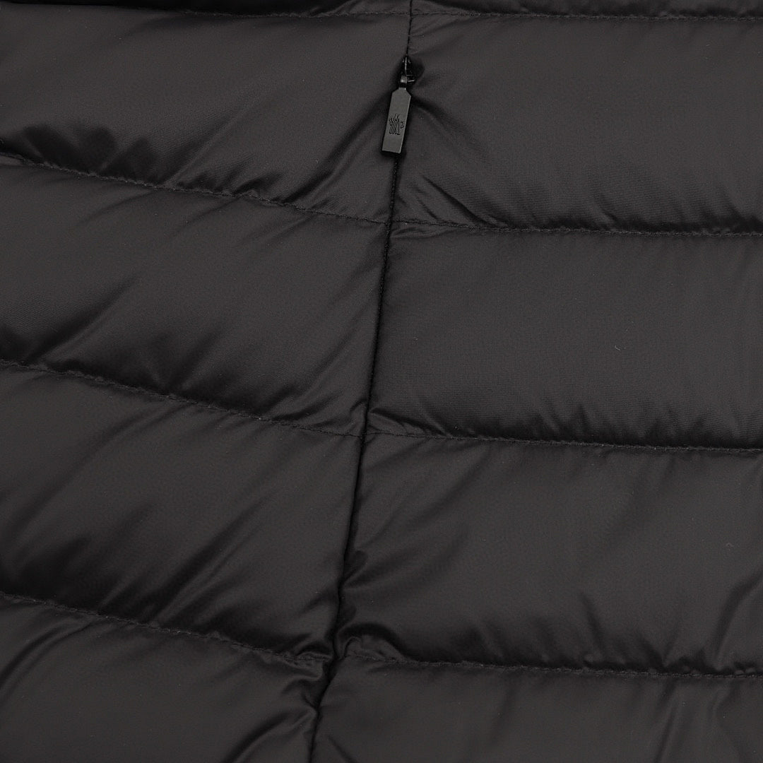 Moncler Ige Women's Short Hooded Down Jacket - Black - detail 2