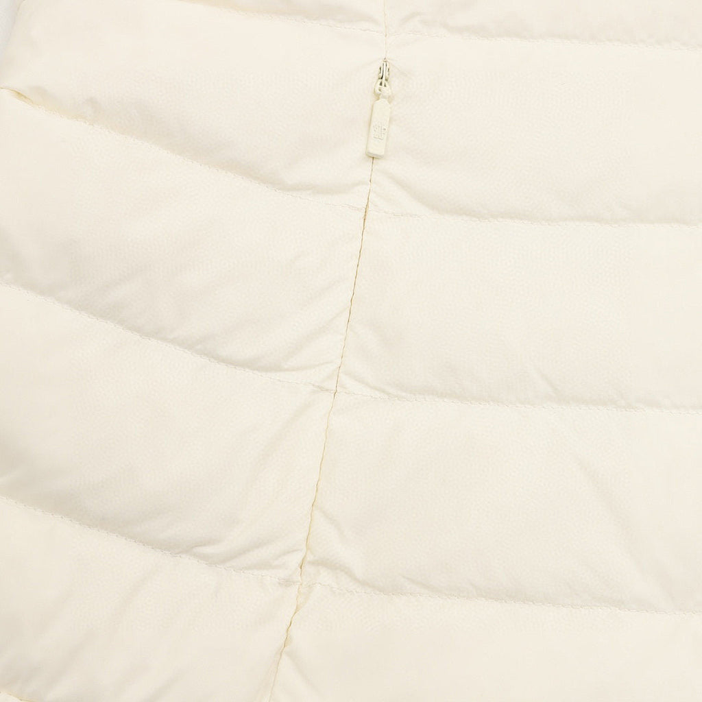 Moncler Ige Women's Short Hooded Down Jacket - Ivory - detail 2