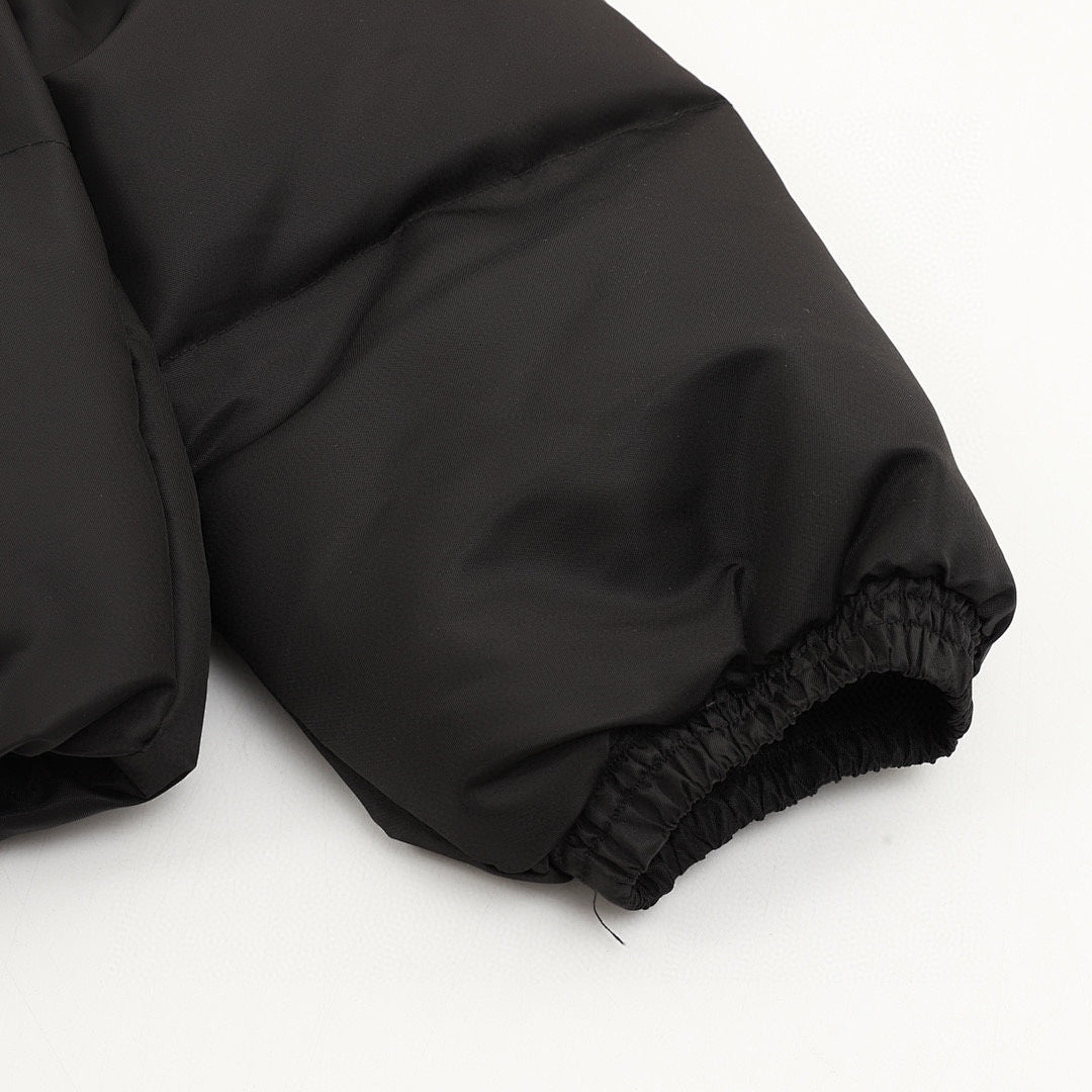 Moncler Vissec Women's Cropped Down Jacket - Black - detail 2
