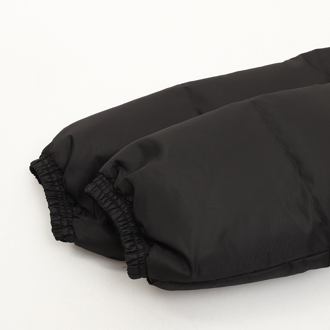 Moncler Vissec Women's Cropped Down Jacket - Black - detail 3