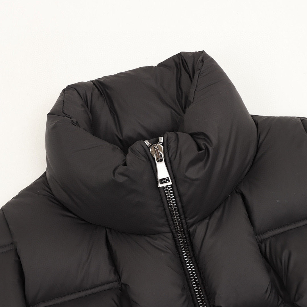 Moncler Woven-Panel Padded Vest - Black - detail 1