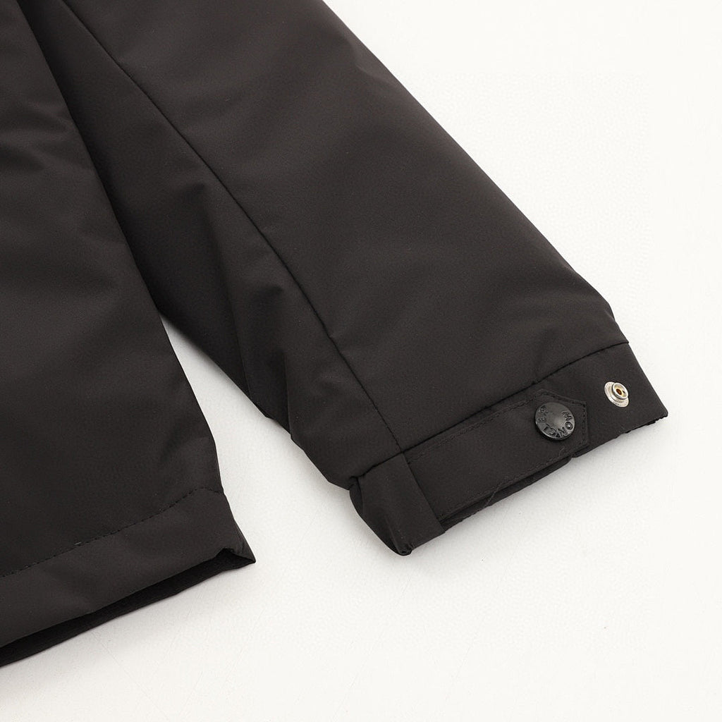 Moncler Epine Stand-Collar Down Jacket - Black - detail 3