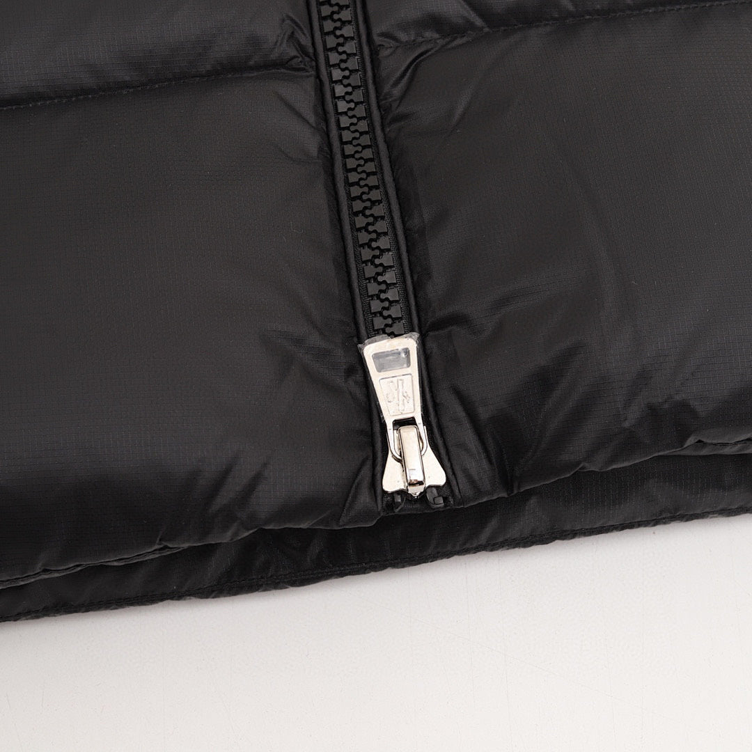 Moncler Couyere Hooded Down Jacket - Black - detail 2