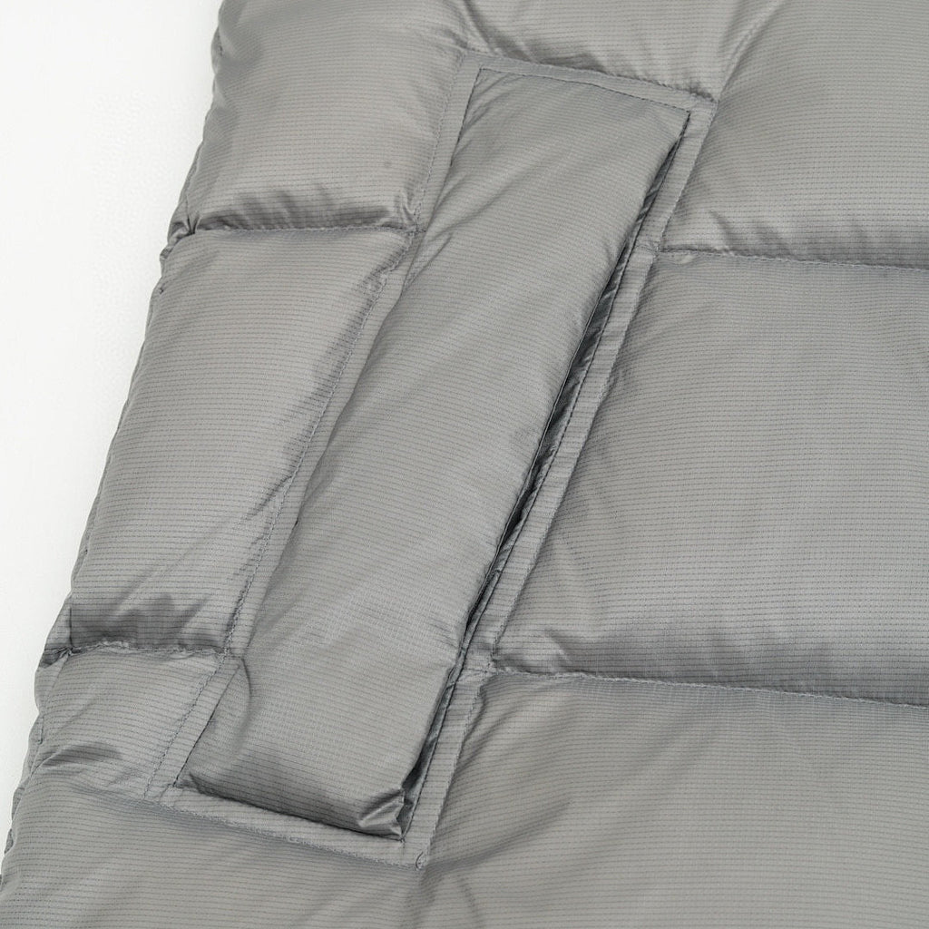 Moncler Couyere Hooded Down Jacket - Gray - detail 2