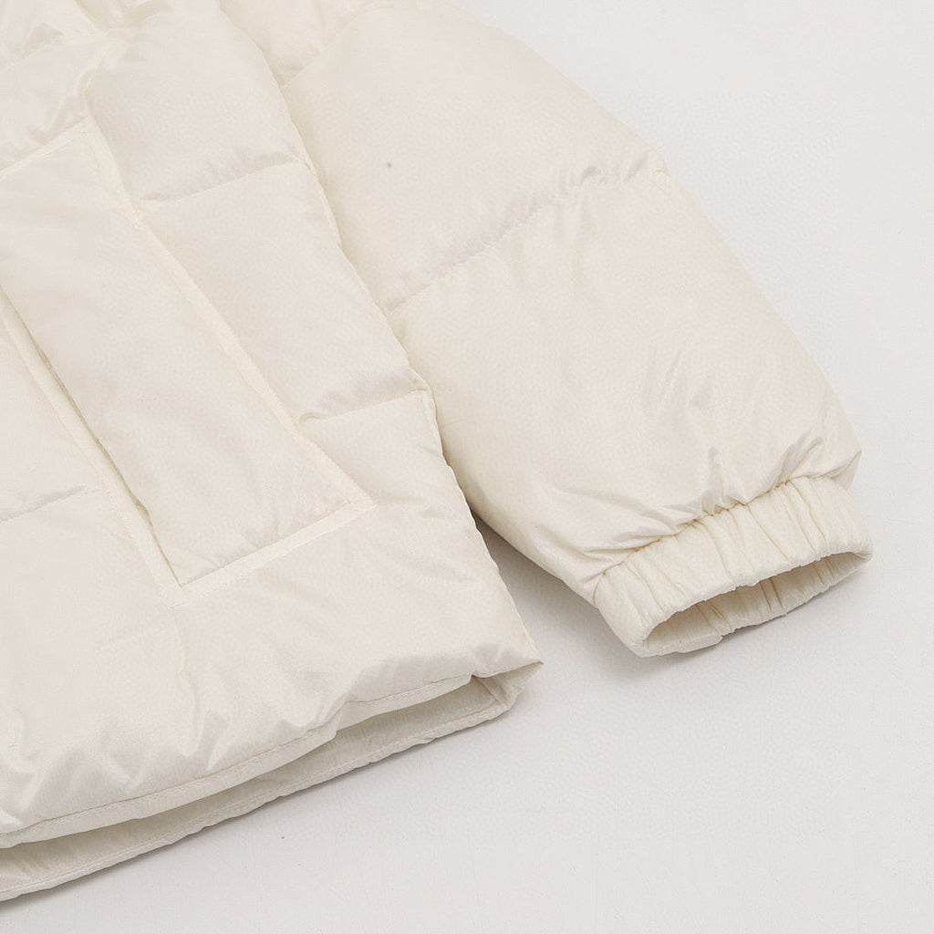 Moncler Couyere Hooded Down Jacket - Ivory - detail 2