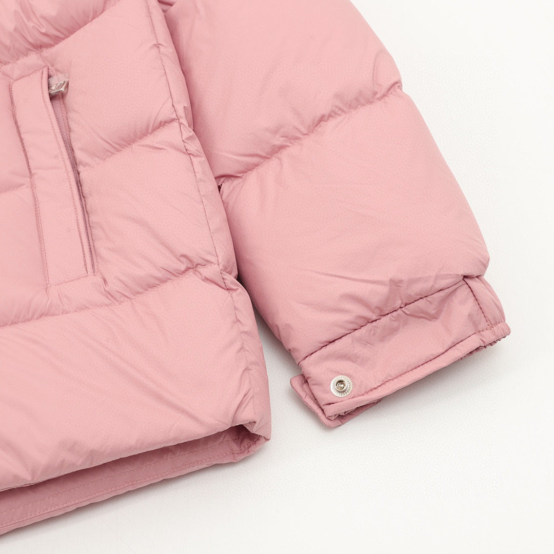Moncler Maya Matte Hooded Down Jacket - Pink - detail 2