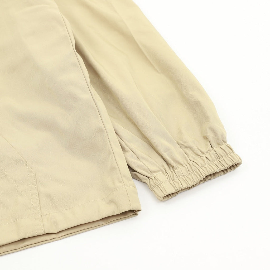 Louis Vuitton Men's Reversible Hooded Jacket - Beige: Plain side elasticated cuff detail
