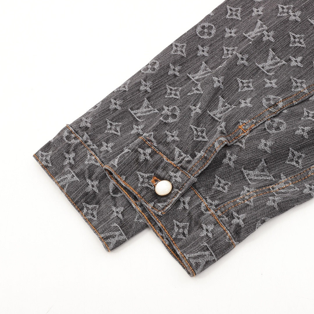 Black reversible hooded jacket - view 1
