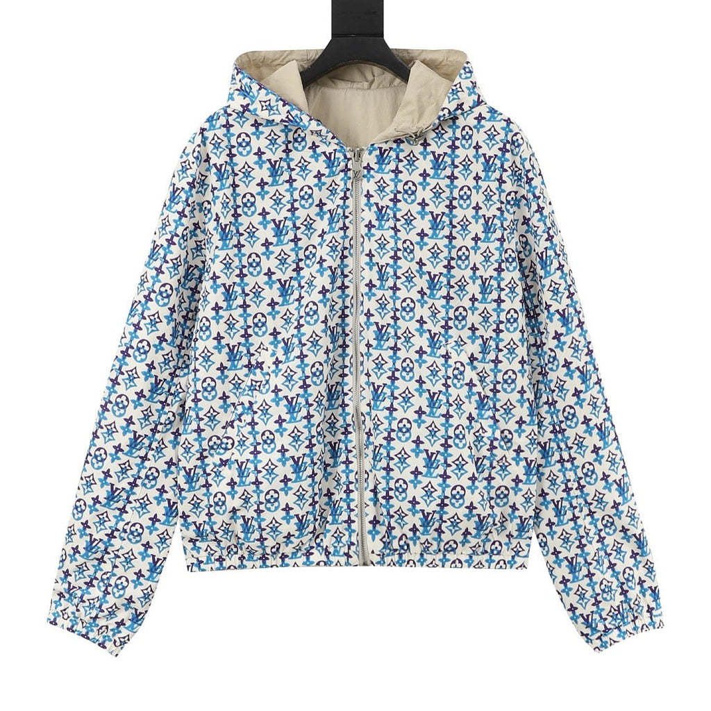 Black reversible hooded jacket - view 11