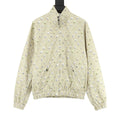 Louis Vuitton Floral Monogram Stand-Collar Jacket - Beige - front view