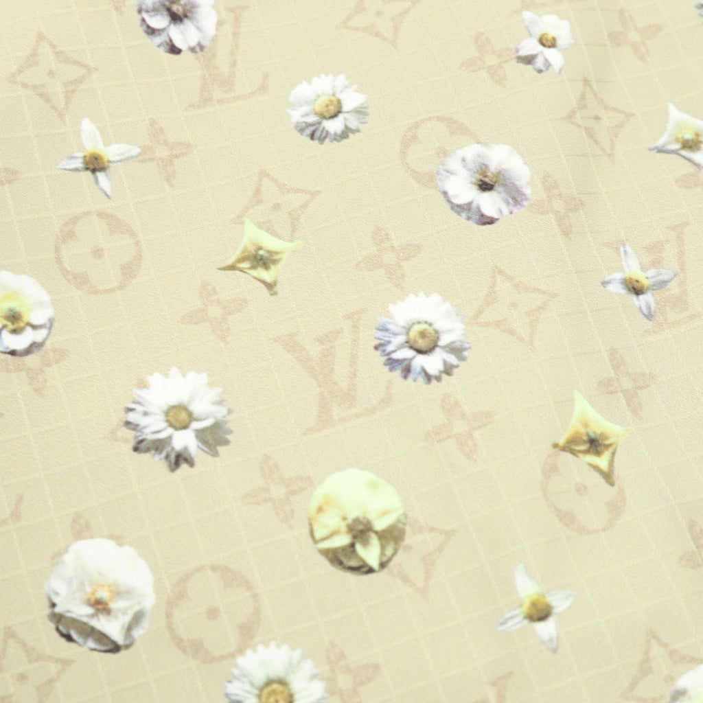 Louis Vuitton Floral Monogram Stand-Collar Jacket - Beige - product detail 3